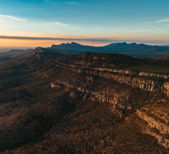 Krajobraz kanionu – zdjęcie z drona