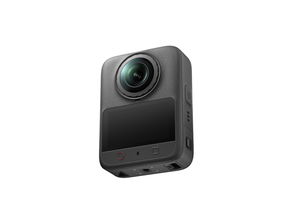 Kamera sportowa DJI Osmo 360 II na białym tle